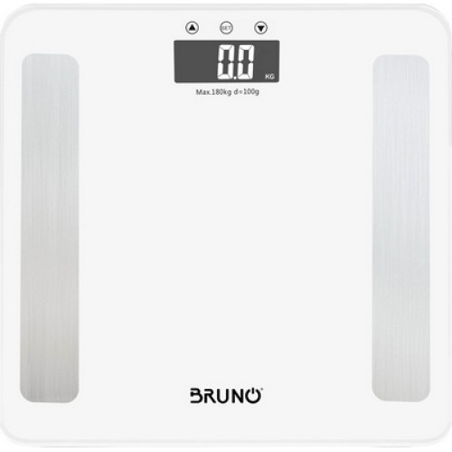 ΖΥΓΑΡΙΑ ΜΠΑΝΙΟΥ BRUNO BRN-0057 WHITE ΛΙΠΟΜΕΤΡΗΤΗΣ&ΔΕΙΚΤΗΣ ΜΑΖΑΣ